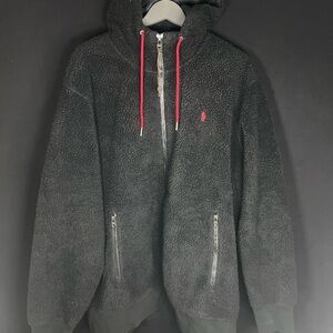 Polo by Ralph Lauren Black Sherpa Jacket